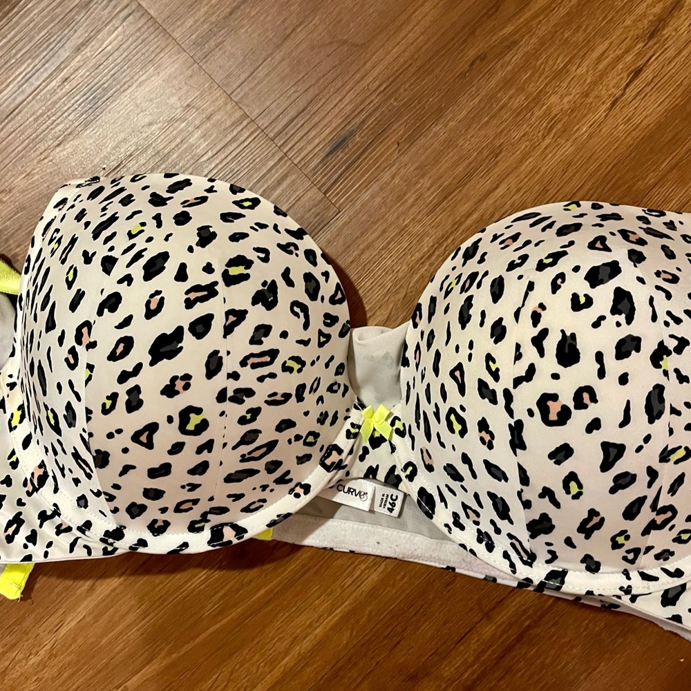 Torrid 360 Back Smoothing Push Up Plunge Bra - size 46 C